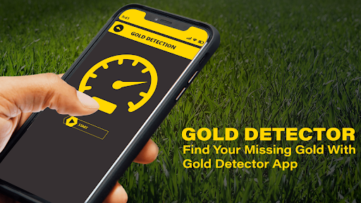 Gold Detector app with Sound - Image screenshot of android app