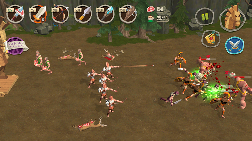 Trojan War: Spartan Warriors - Gameplay image of android game