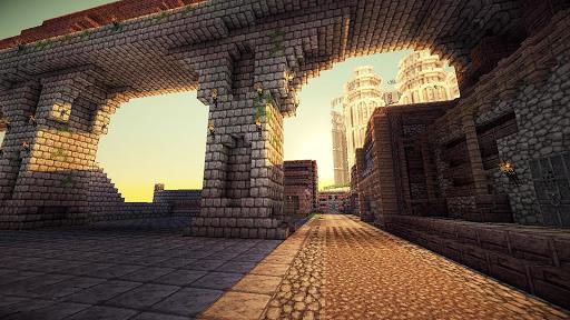 Mega Craft. Squid World 3D. - Gameplay image of android game
