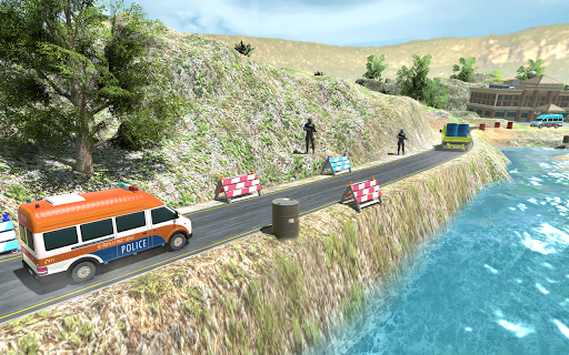 Police Van Car Simulator Drive - عکس بازی موبایلی اندروید