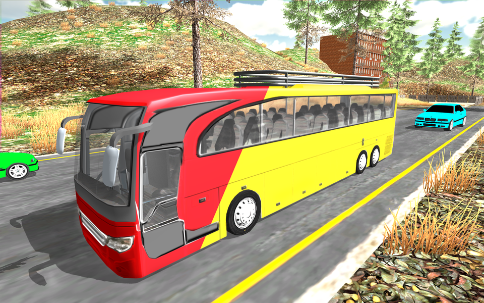 Bus Simulator Coach Driving ۳D - عکس بازی موبایلی اندروید