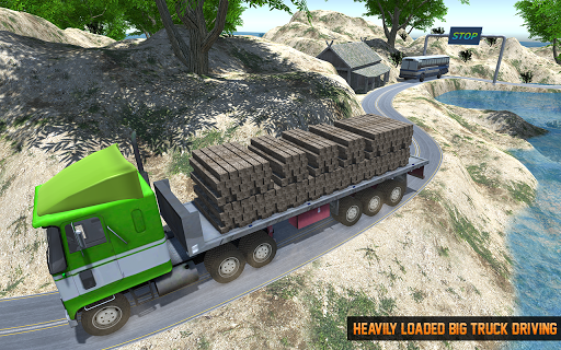 Heavy Cargo Truck Driving Game - عکس بازی موبایلی اندروید