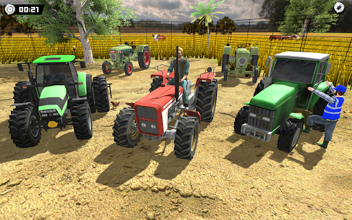 Tractor Driving Simulator Game - عکس بازی موبایلی اندروید