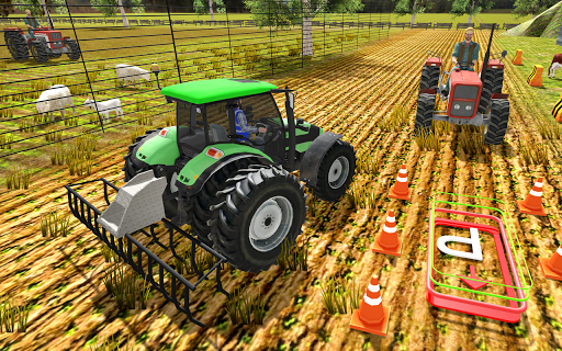 Tractor Driving Simulator Game - عکس بازی موبایلی اندروید