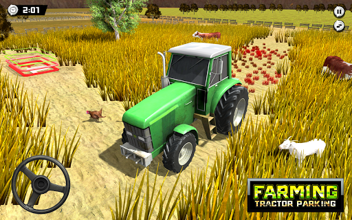 Tractor Driving Simulator Game - عکس بازی موبایلی اندروید