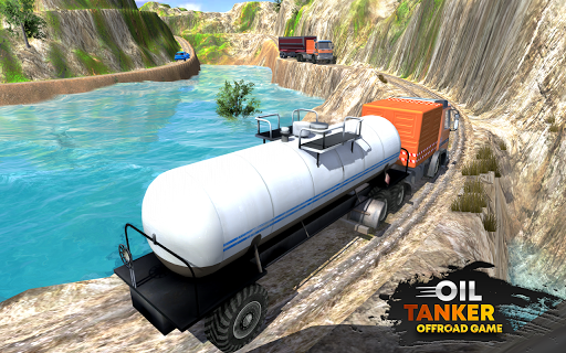 Oil Tanker Truck Sim Games 3D - Gameplay image of android game