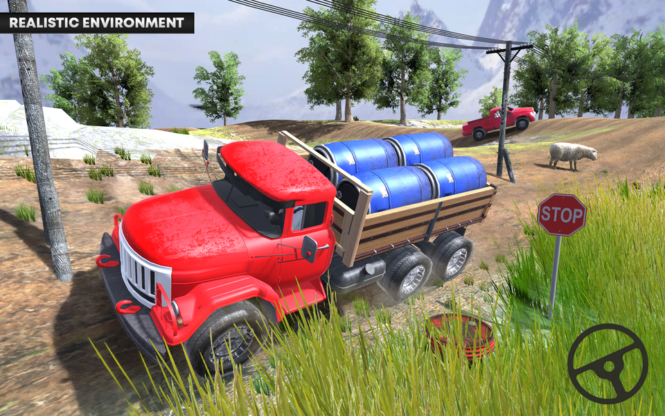 Cargo Pickup Truck Games Truck - عکس بازی موبایلی اندروید