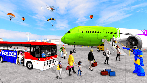 Plane Simulator Flight Sim ۳D - عکس بازی موبایلی اندروید