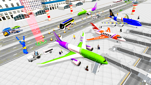 Plane Simulator Flight Sim ۳D - عکس بازی موبایلی اندروید