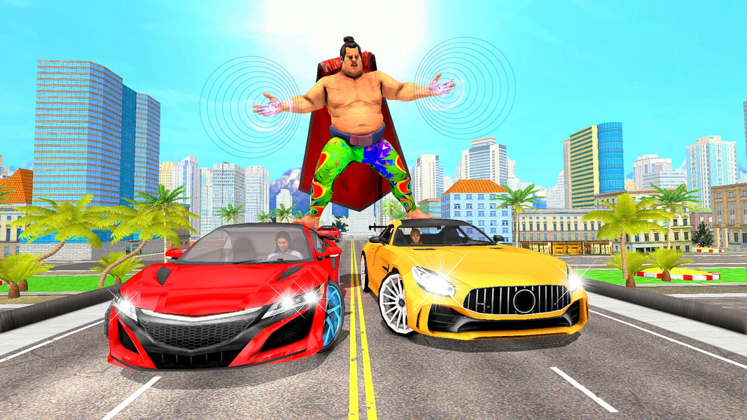 Superhero City Crime Car Game - عکس بازی موبایلی اندروید