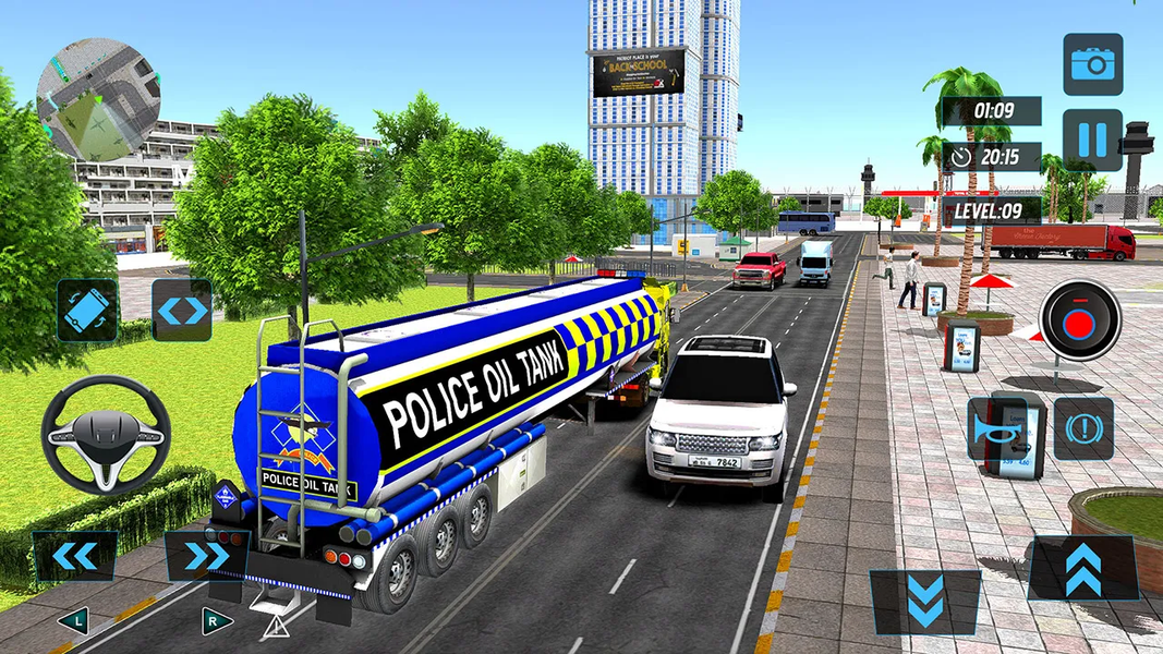 US Army Oil Tanker Simulator – - Gameplay image of android game