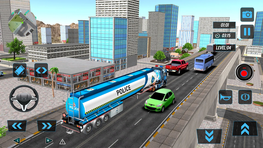 US Army Oil Tanker Simulator – - Gameplay image of android game