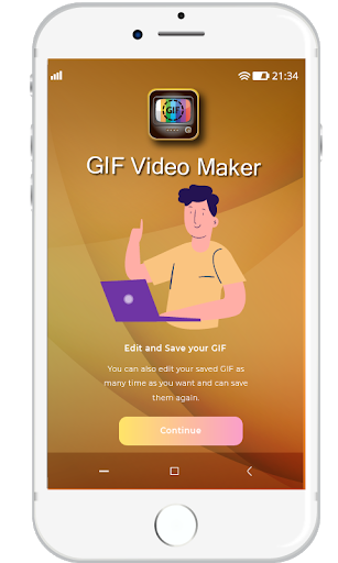 GIF Maker - GIF Camera - Video to gif Editor - عکس برنامه موبایلی اندروید