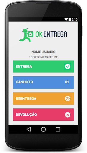 Ok Entrega - عکس برنامه موبایلی اندروید