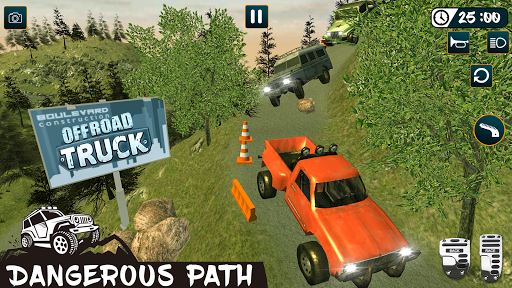 Offroad Jeep Driving Game: Rea - عکس برنامه موبایلی اندروید