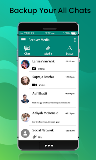Recover Deleted Messages - WMR - Image screenshot of android app