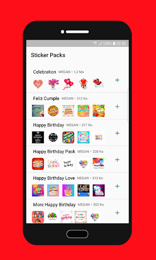 Happy Birthday Stickers 🎂 WAStickerApps Birthday - Image screenshot of android app