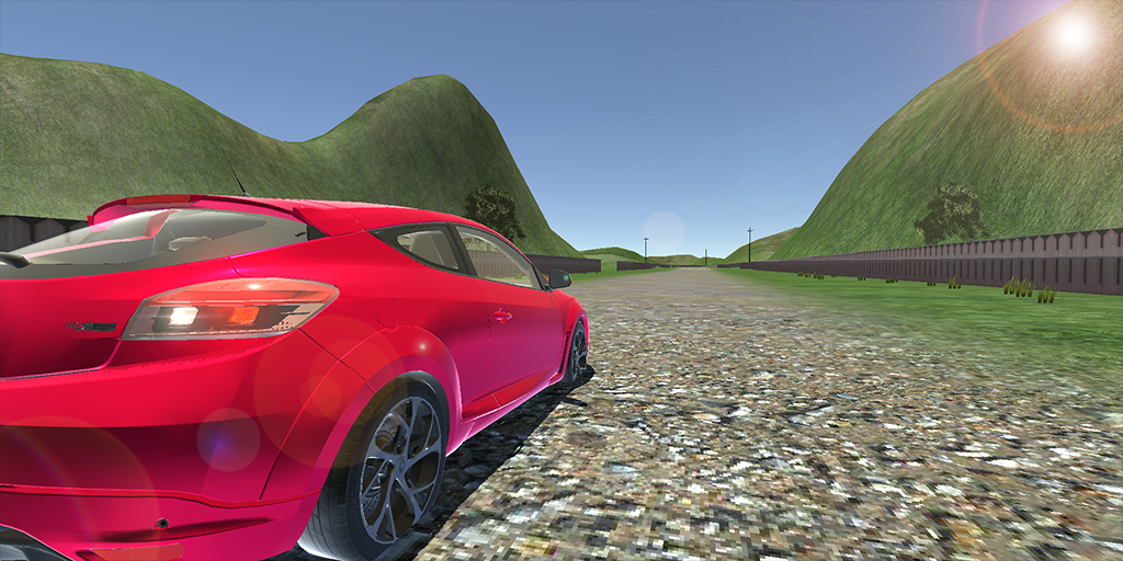 Megane Drift Simulator - Gameplay image of android game