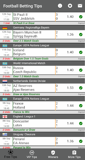 Football Betting Tips – Daily - Image screenshot of android app