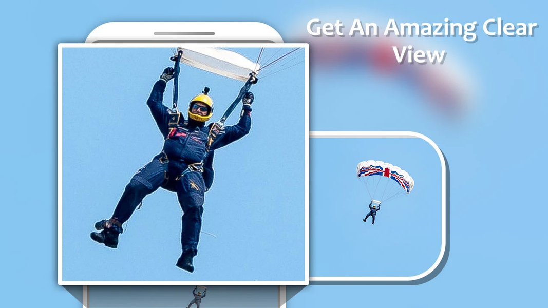 Mega Zoom Binoculars Camera - Image screenshot of android app