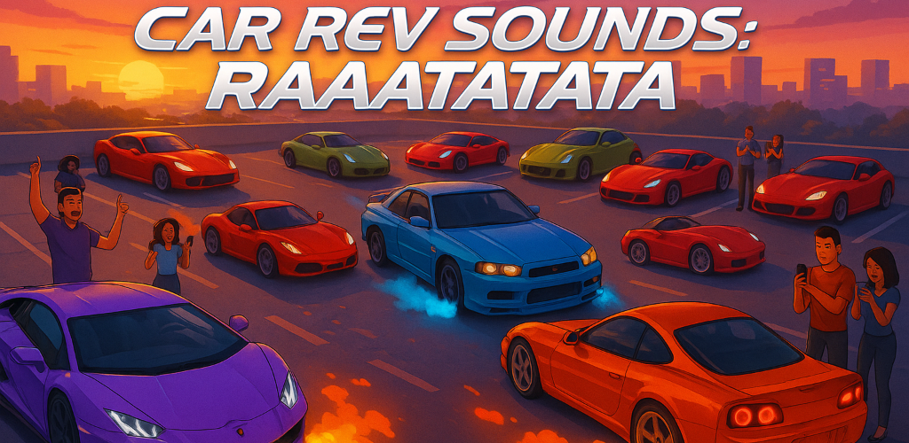 Car Rev Sounds - Ratatata - عکس بازی موبایلی اندروید