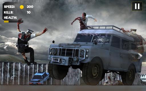 Car and Zombies : Highway Kill Squad - Gameplay image of android game
