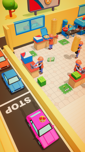 Pizza Shop: Idle Pizza Games - Gameplay image of android game