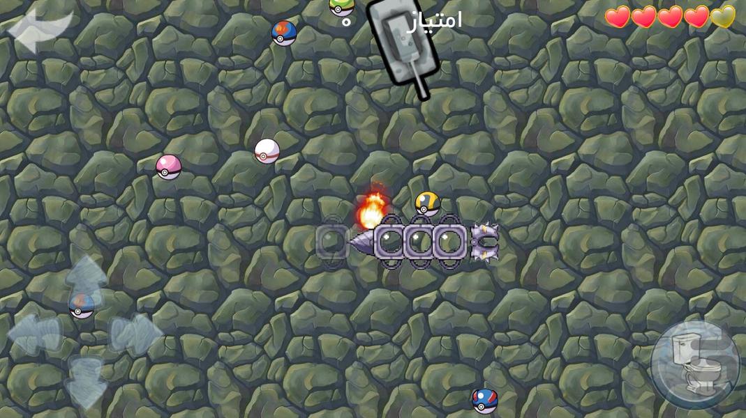 اژدها وارد می شود - Gameplay image of android game