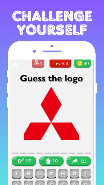 Logo Trivia : Guess The Brand - Gameplay image of android game