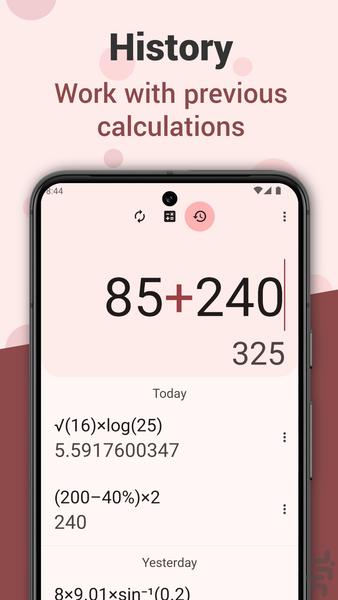 Calculator - Image screenshot of android app