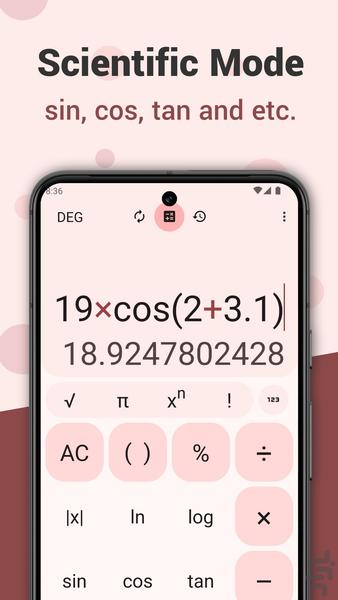 Calculator - Image screenshot of android app