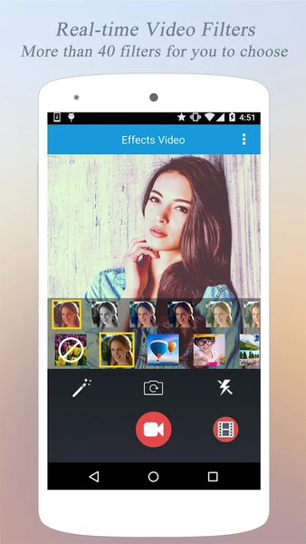 Effects Video - Filters Camera - عکس برنامه موبایلی اندروید