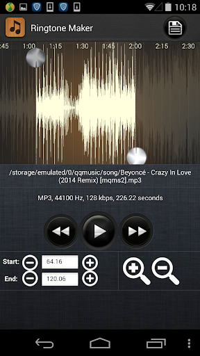 Ringtone Maker - MP3 Cutter - Image screenshot of android app