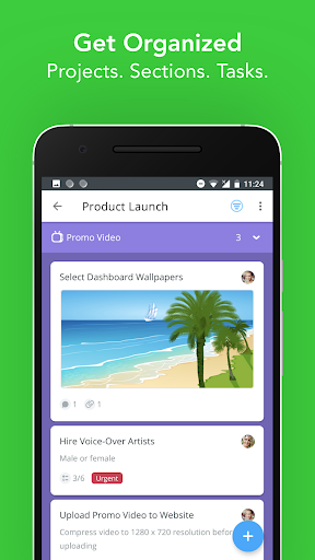 MeisterTask - Task Management - Image screenshot of android app