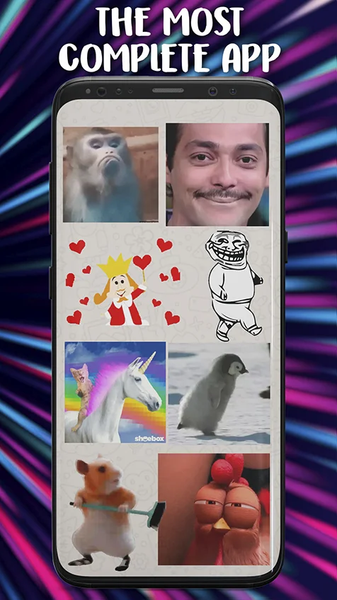 Animated stickers for Whatsapp - Image screenshot of android app