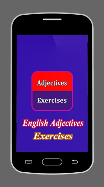 English adjectives Exercises - Image screenshot of android app