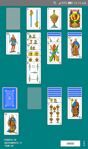 Spanish Solitaire - عکس بازی موبایلی اندروید