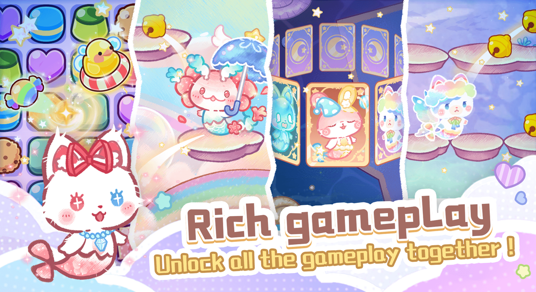 Lovely Cat:Mercat Castle - Gameplay image of android game