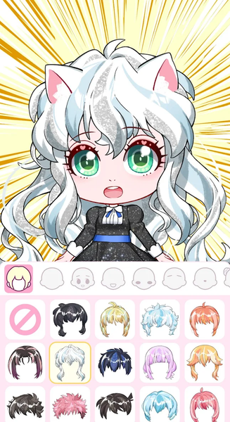 Moe Doll：Avatar Maker Creator - Gameplay image of android game