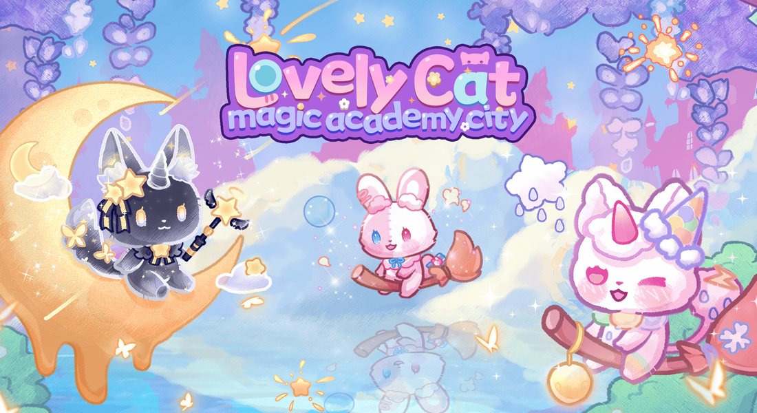 Lovely Cat: Magic Academy City - عکس برنامه موبایلی اندروید