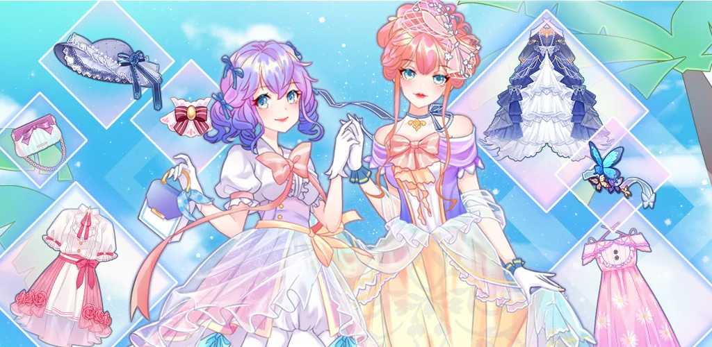 Anime Princess 2：Dress Up Game - Gameplay image of android game