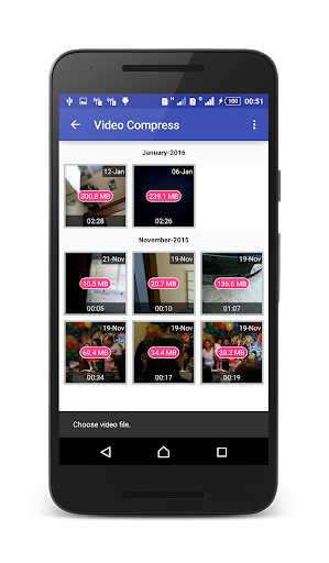 Video Compress - Image screenshot of android app