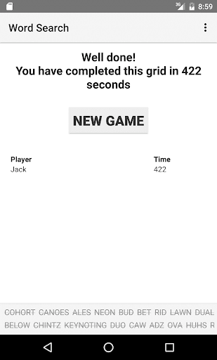 Word Search – Melimots - Gameplay image of android game