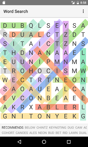 Word Search – Melimots - Gameplay image of android game