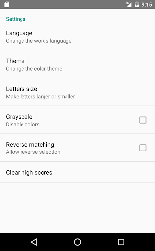 Word Search – Melimots - Gameplay image of android game