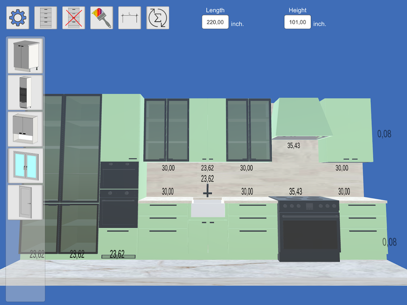 Kitchen Editor Line - عکس برنامه موبایلی اندروید
