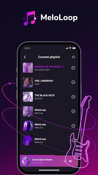 MeloLoop-Music Player&Offline - Image screenshot of android app
