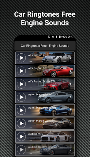 Car Ringtones — Engine Sounds - Image screenshot of android app