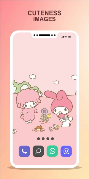 Cute Wallpaper My Melody - عکس برنامه موبایلی اندروید