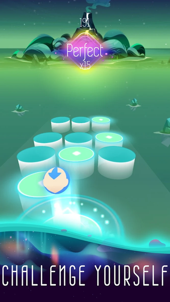 Ball Tiles: Dancing Music Game - Gameplay image of android game